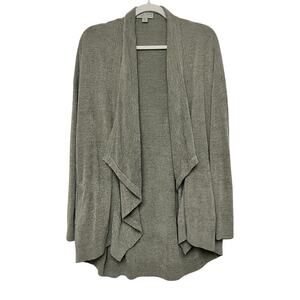 BAREFOOT DREAMS Women's L/XL The CozyChic Lite Circle Cardigan Sweater Plush